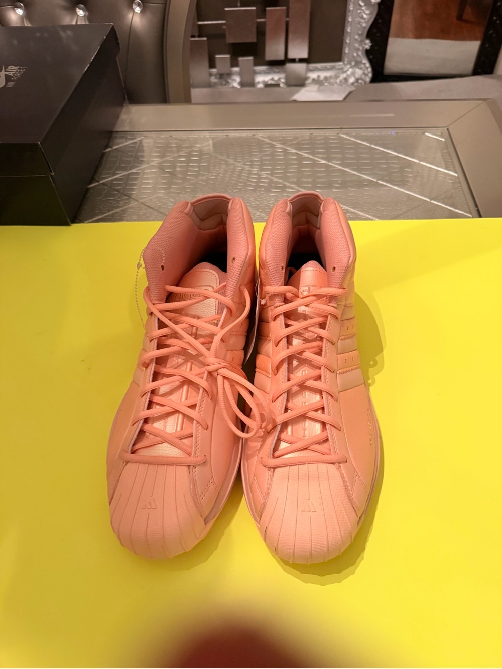 adidas Men Sneakers in Peach